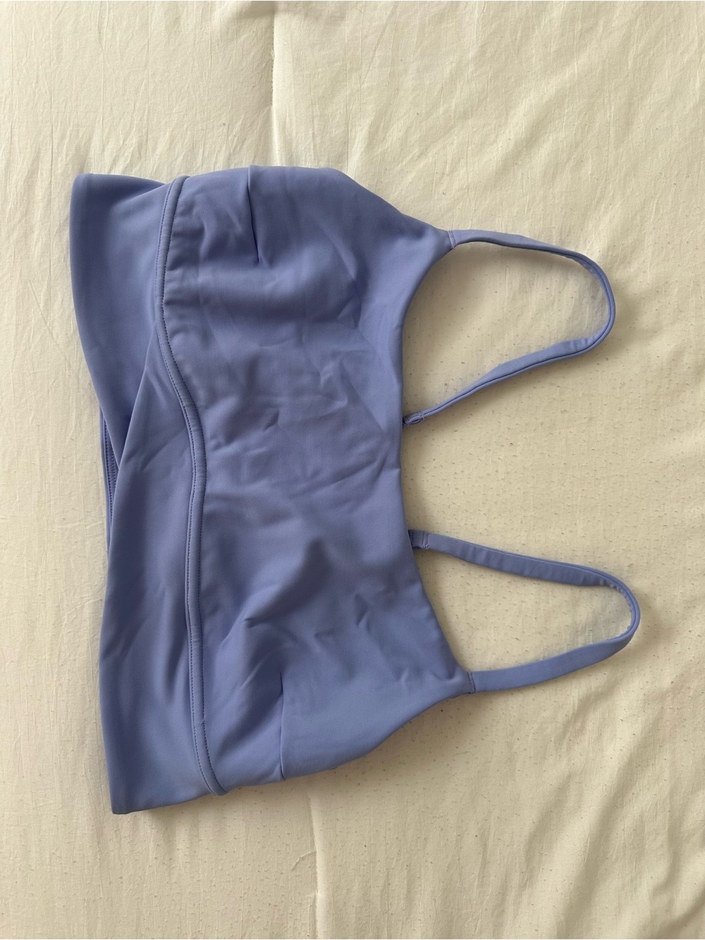 lululemon athletica Wunder Train Criss Cross Sports Bra C/D Cup- Lilac Purple